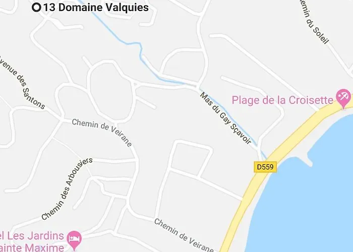 Coquet Dans Mazet Ste Maxime Riviera Lejlighed Sainte-Maxime